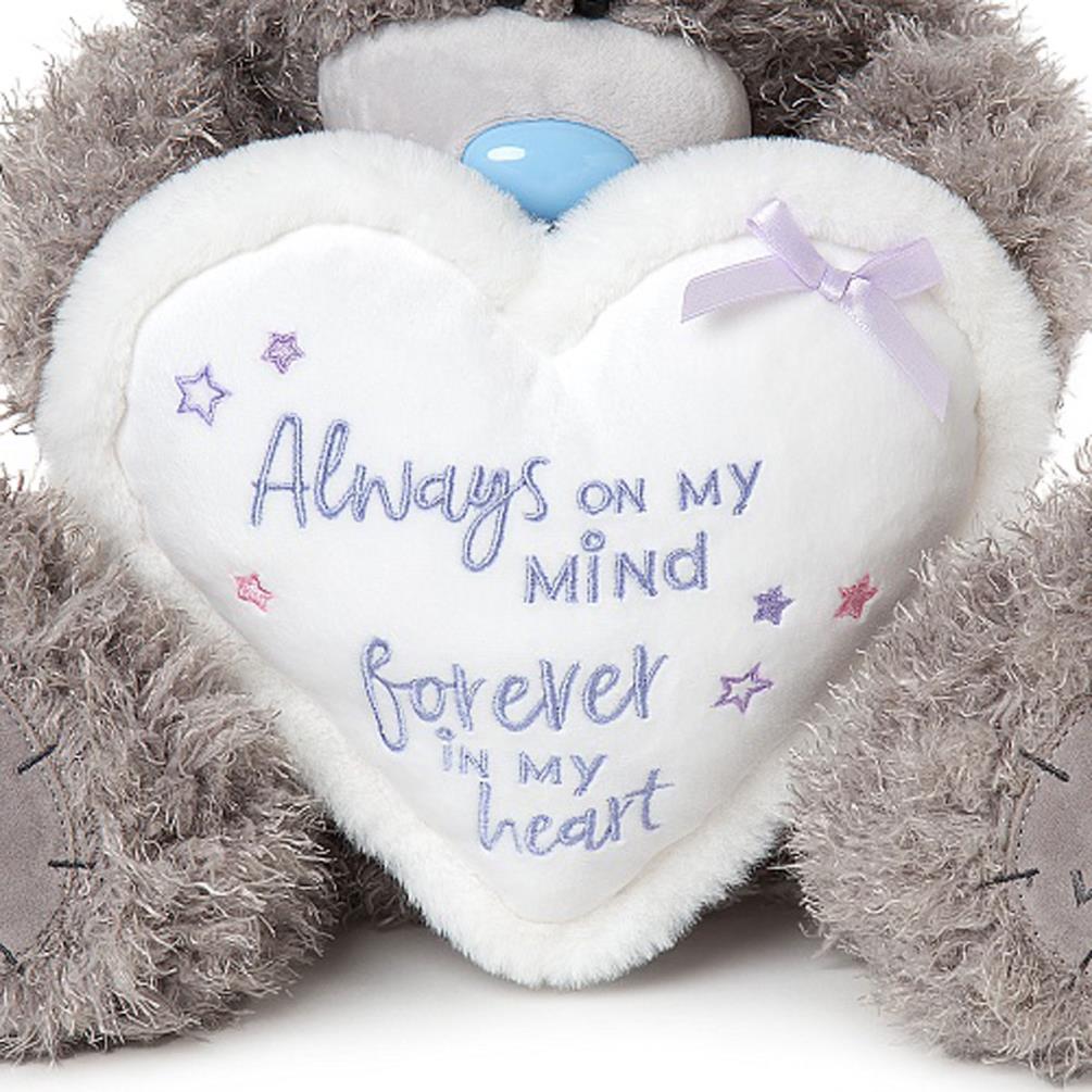 20" Padded Heart Verse Me to You Bear Extra Image 1